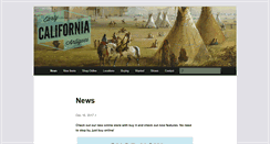 Desktop Screenshot of earlycaliforniaantiques.com